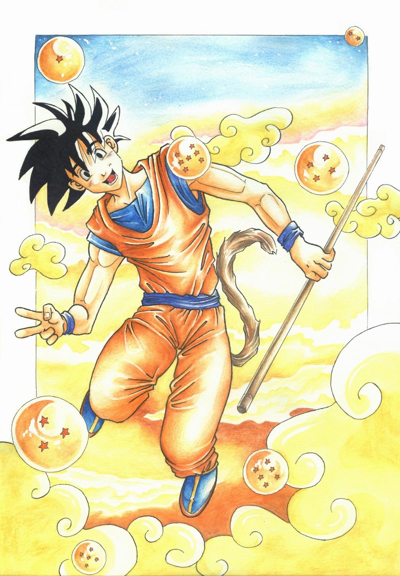 Varlgav: Gokus-chan w chmurkach