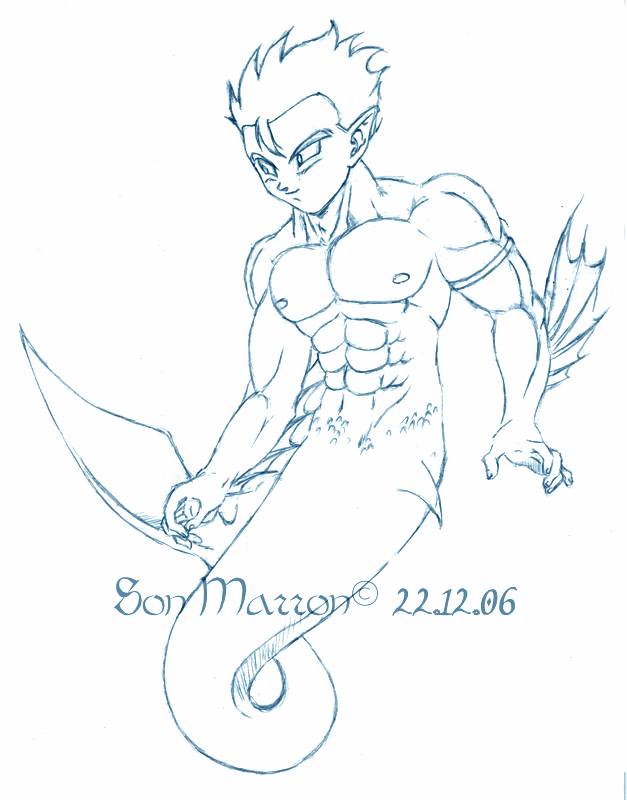 Marronek: gohan_merman