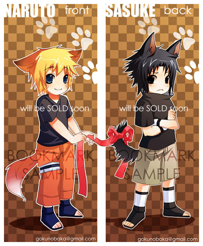 Goku 8: SasuNaru_BOOKMARKS_set2