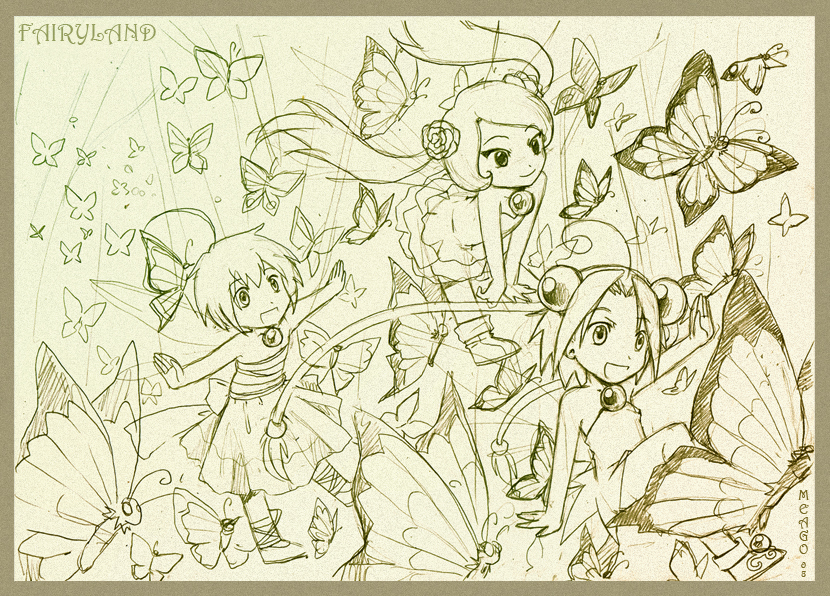 Meago 3: Fairyland_sketch