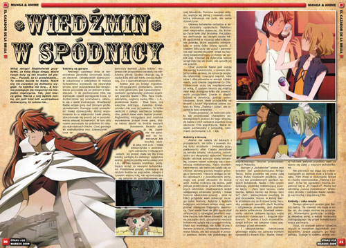 Magazyn Otaku: Otaku 3/2009 (16) - przykładowe strony