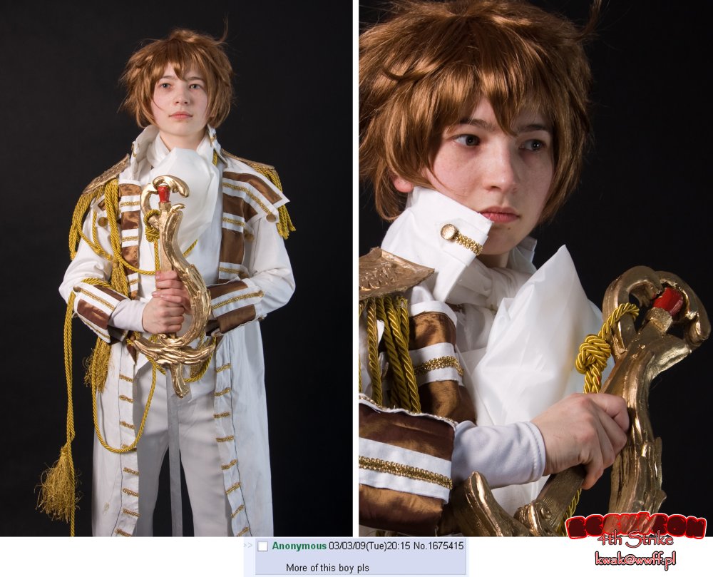 Ecchicon 4 cosplay (Kwak): Yes, more of this boy please :)