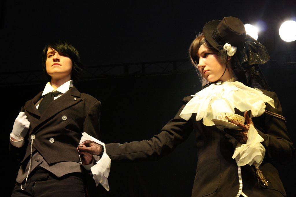 MAGNIFIcon VII - cosplay (Yen): Oshii Rion (Sebastian Michaelis) i Phaere (Ciel Phantomhiv - Kuroshitsuji)