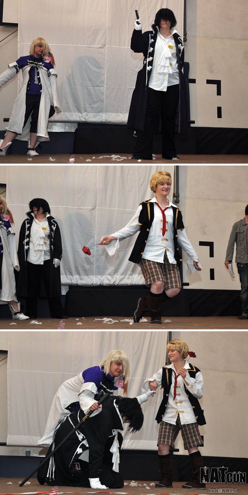 NATcon — cosplay (Kwak): Gillbert Nightray i Oz Bezarius, Pandora Hearts