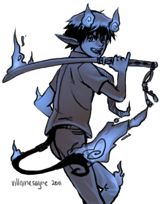 villainesayre 4 (Edo): AO NO EXORCIST-Okumura Rin