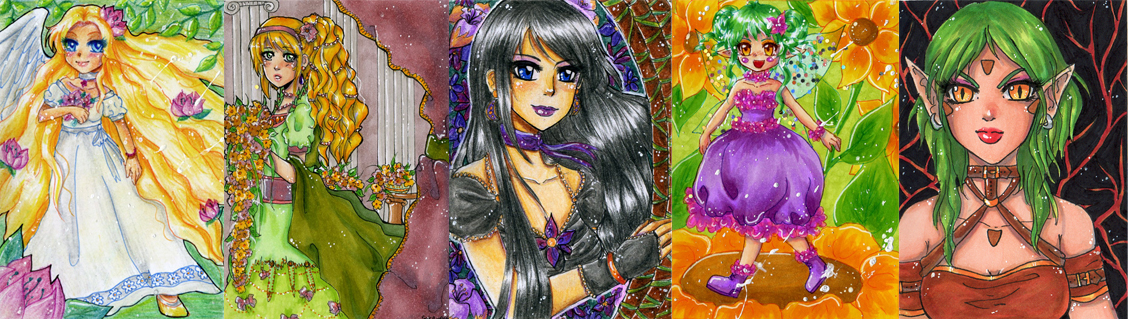 Solceress 3: ACEO 6,35cm x 8,89cm